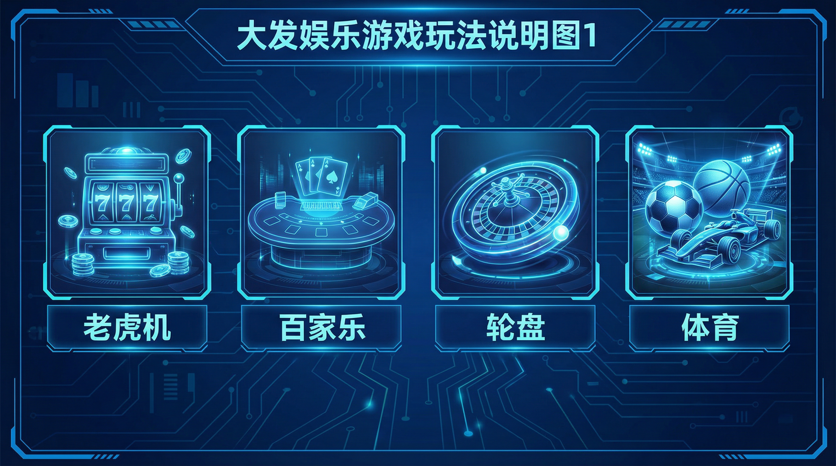 大发娱乐游戏玩法说明图1 - 赢线路径和基本规则